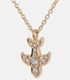 Sophie Bille Brahe - Petite Paloma 18kt gold necklace with diamonds