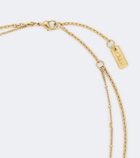 Chloé Chloé embellished pendant necklace