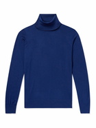 Loro Piana - Wish® Wool Rollneck Sweater - Blue