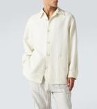 Zegna Wool and linen overshirt
