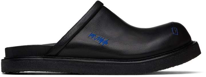 Photo: ADER error Black Curve Sabot 02 Slip-on Loafers