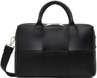 Bottega Veneta Black Arco Briefcase