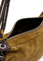 Isabel Marant Maia Medium Braided Suede Shoulder bag - Taupe - One Size