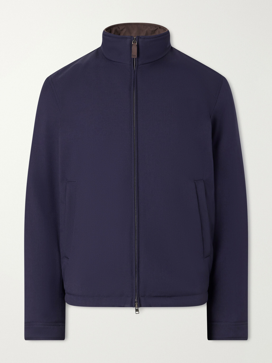 Herno - Padded Twill Bomber Jacket - Blue