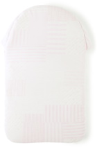 Versace Baby White & Pink Patchwork Print Nest Sleeping Bag