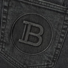 Balmain Monogram Embossed Pocket Slim Jean