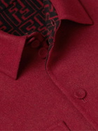 Fendi - Reversible Wool and Silk-Blend Jacket - Red