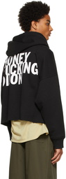 Honey Fucking Dijon Black Logo Hoodie