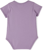 Collina Strada SSENSE Exclusive Baby Purple Snail Printed Bodysuit