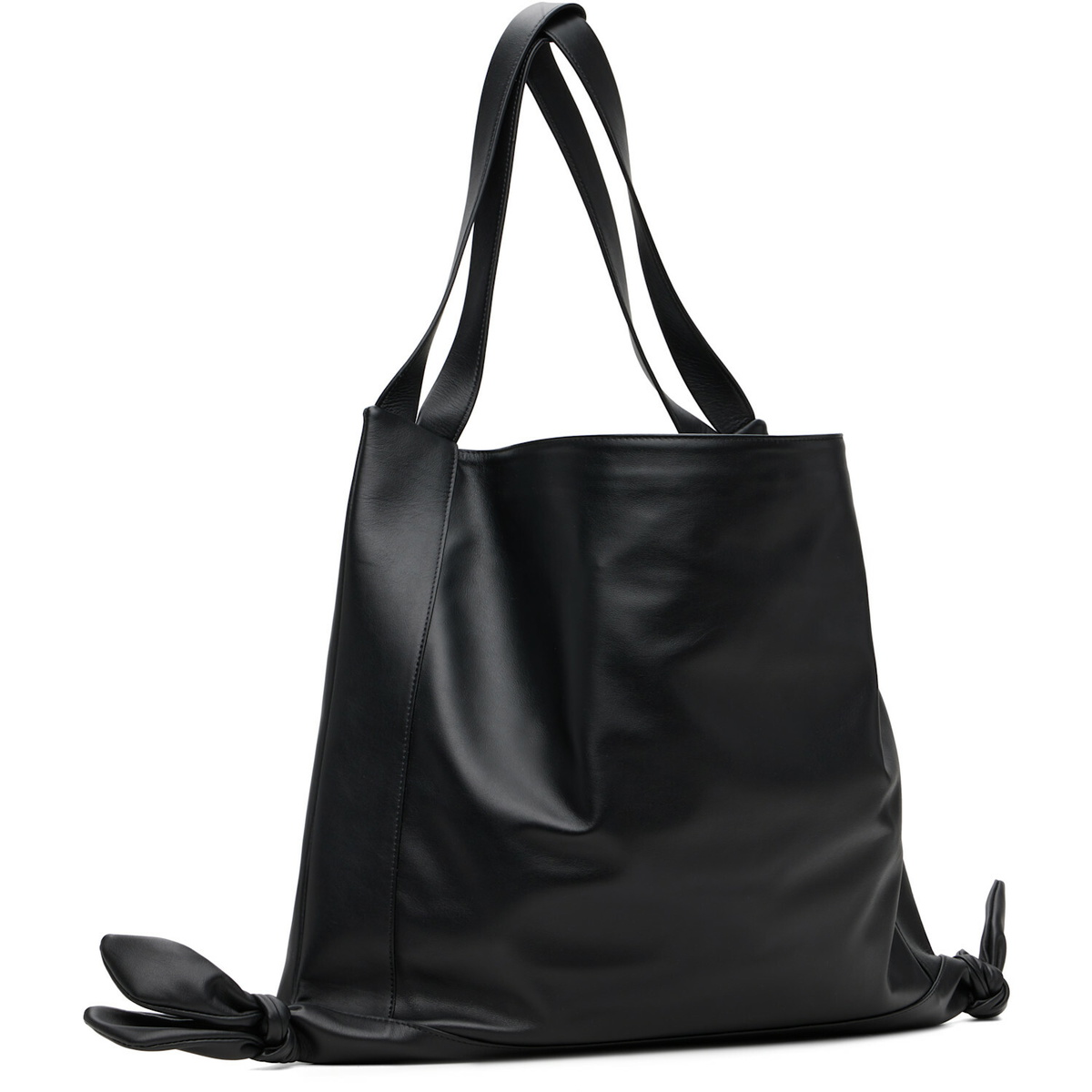 HEREU Black Cador Leather Bag