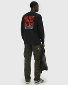 Fucking Awesome Drunk and Sad Long Sleeve Tee Black Mens Longsleefe