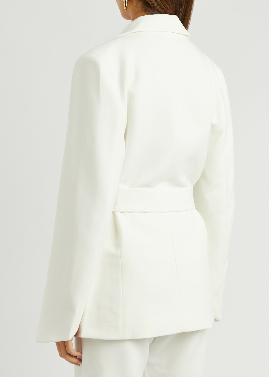 Odd Muse Ultimate Muse Stretch-crepe Blazer White