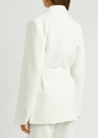 Odd Muse Ultimate Muse Stretch-crepe Blazer White