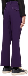 NEEDLES Purple Western Leisure Trousers