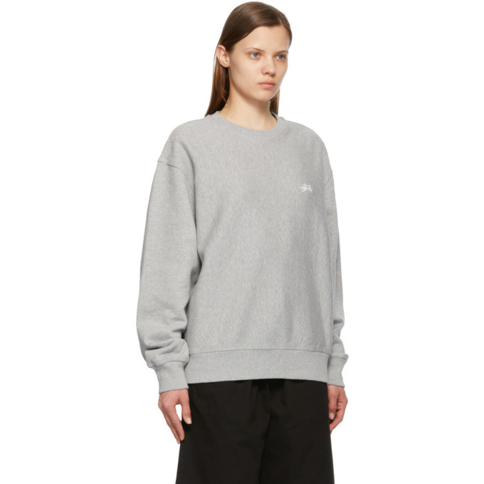 Stussy 1185710009GREYHEATHER 関税送料込 Stussy Tough Gear International Hoodie Ash Heather メンズ