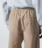 Acne Studios Cotton twill wide-leg pants