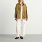 Nothing Written Women's Mole Skin Hunting Cotton Jacket in Khaki