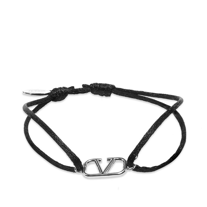 Photo: Valentino V-Logo Friendship Bracelet