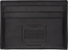 Coach 1941 Black Embossed Card Holder