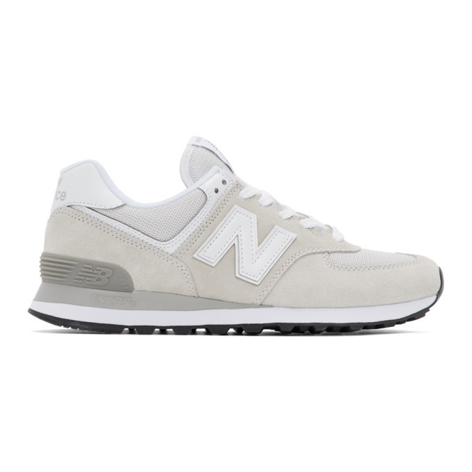 Photo: New Balance Grey and Silver 997H Sneakers