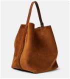 Toteme Belted suede tote bag