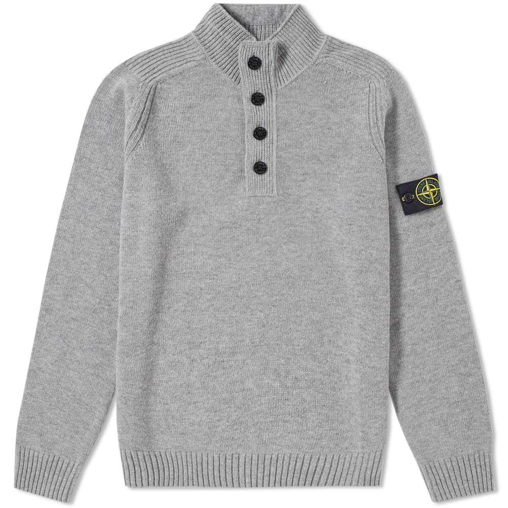 STONE ISLAND BUTTON KNIT