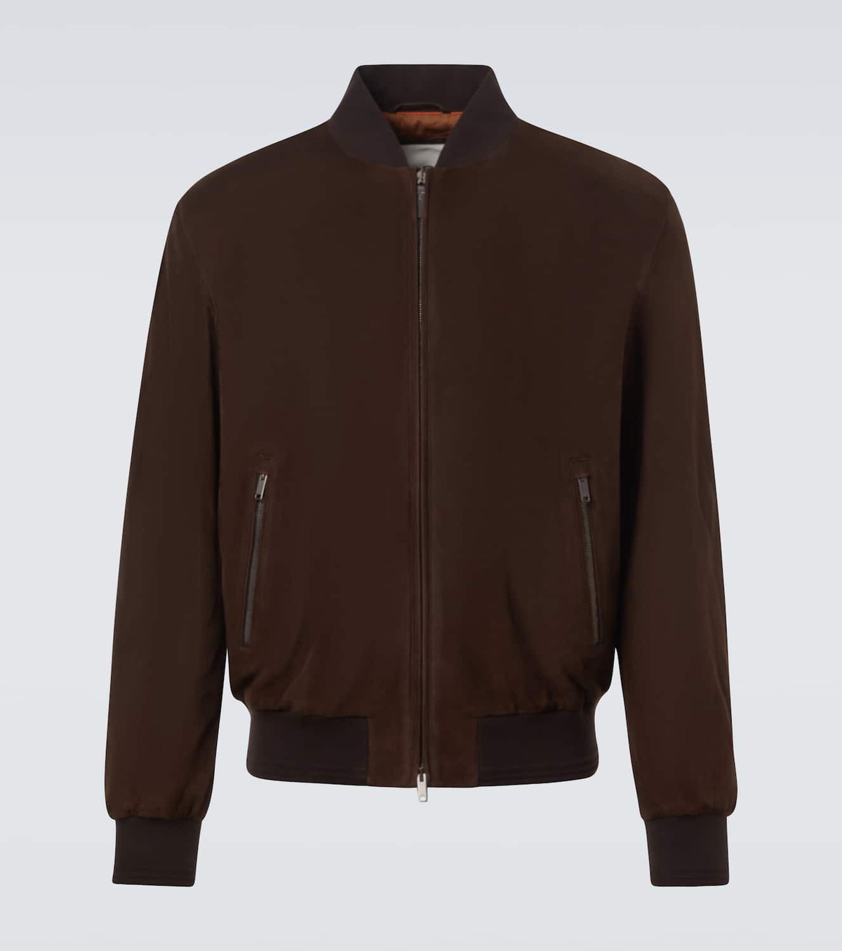 Tod's Suede bomber jacket