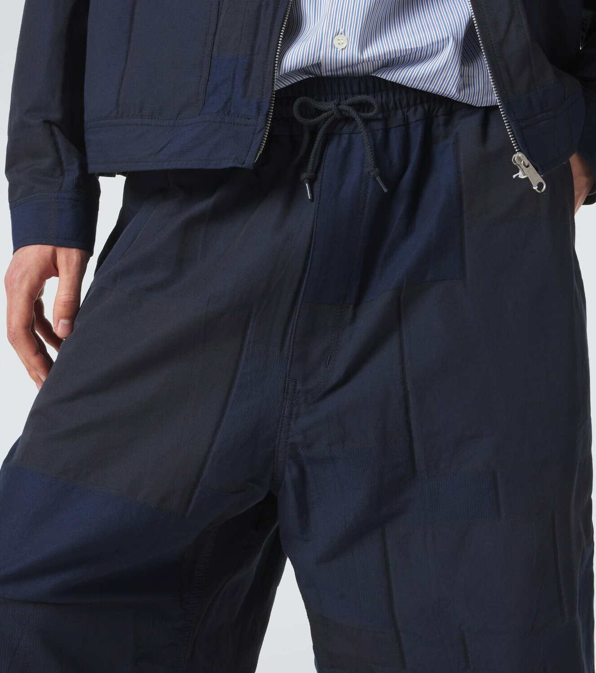 Comme des Garçons Homme Cotton-blend Bermuda shorts