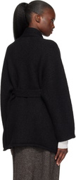 Lauren Manoogian Black Coto Cardigan