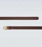 Gucci Cut GG Marmont leather belt