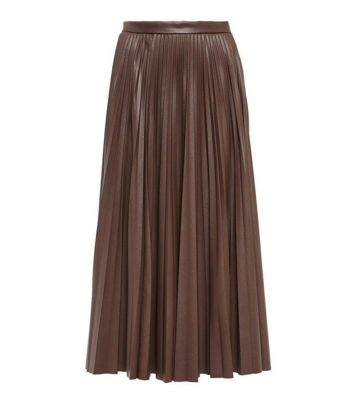 Photo: Altuzarra - Sif pleated faux leather maxi skirt