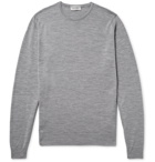 John Smedley - Lundy Slim-Fit Merino Wool Sweater - Gray