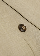 Ronny Kobo 1988 Double-breasted Woven Blazer Taupe