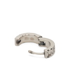Serge DeNimes Men's Forge Earring in Silver 