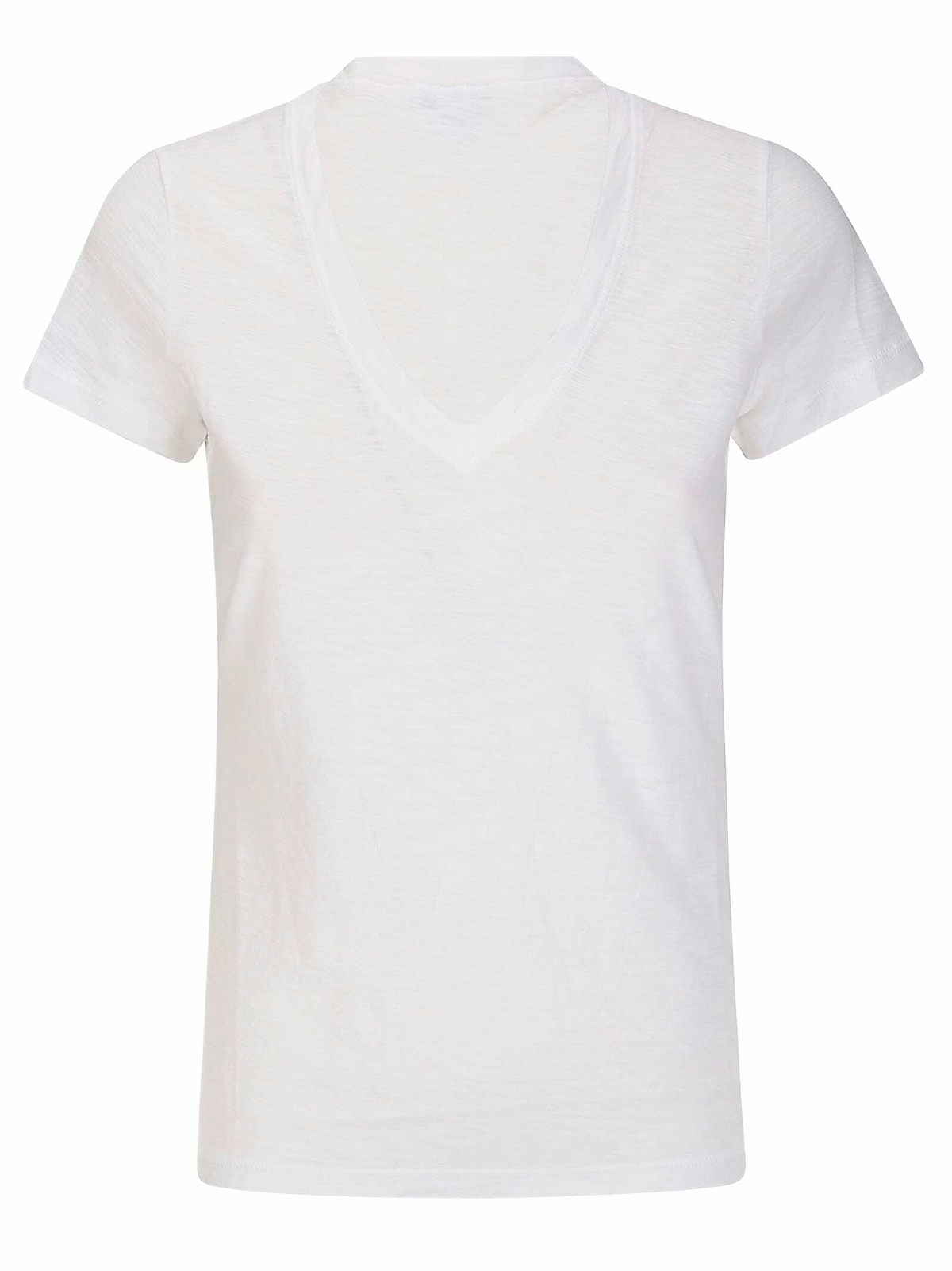 James Perse Casual Tee W/reverse Binding