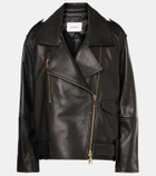 Dorothee Schumacher Sleek Statement leather biker jacket