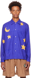 Sky High Farm Workwear Blue Star Shirt