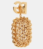 Dolce&Gabbana DG embellished clip-on earrings