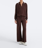 The Upside Coco Luna cashmere-blend polo sweater