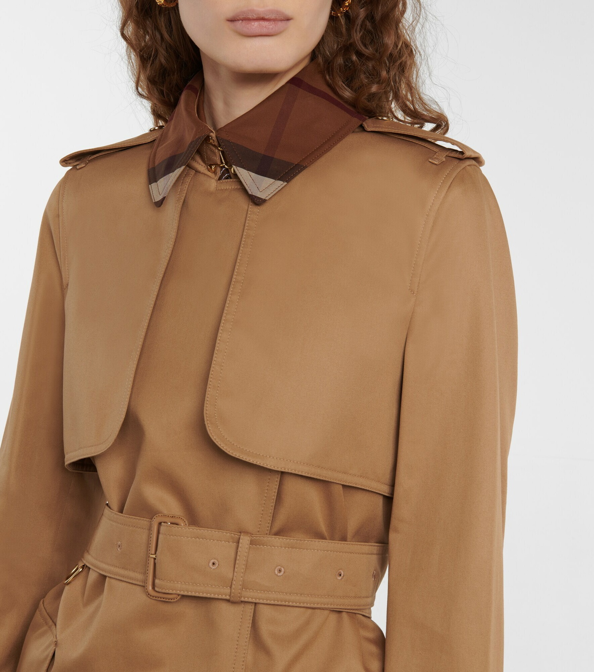 Burberry - Cotton gabardine trench coat