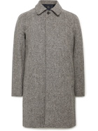A.P.C. - Ivan Herringbone Wool-Tweed Coat - Gray