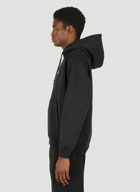 Stock Hooded Sweatshirt in Black