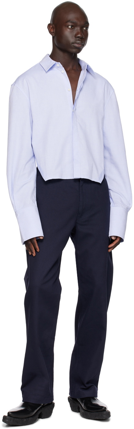 K.NGSLEY Blue Vincent Shirt