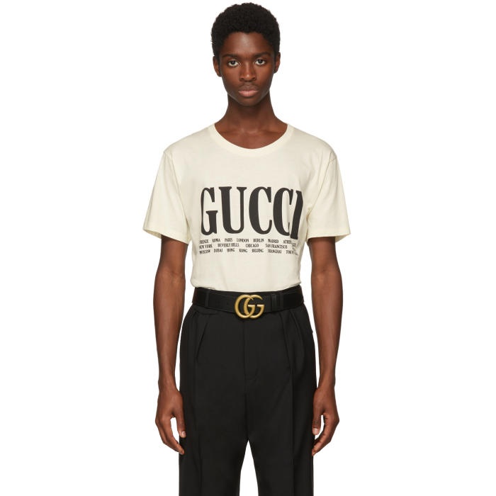 Photo: Gucci Off-White Gucci Cities T-Shirt