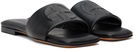 ANINE BING Black Ria Slides