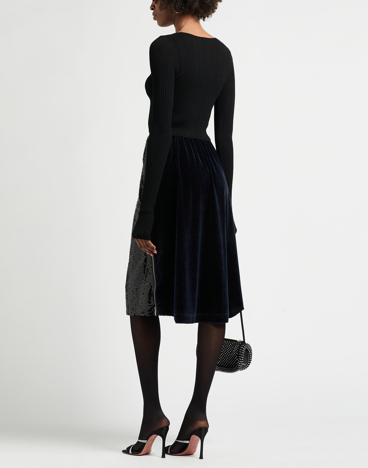 Undercover Womens Midi skirt in Black