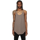 Rick Owens Gray Tower Pony Tank Top