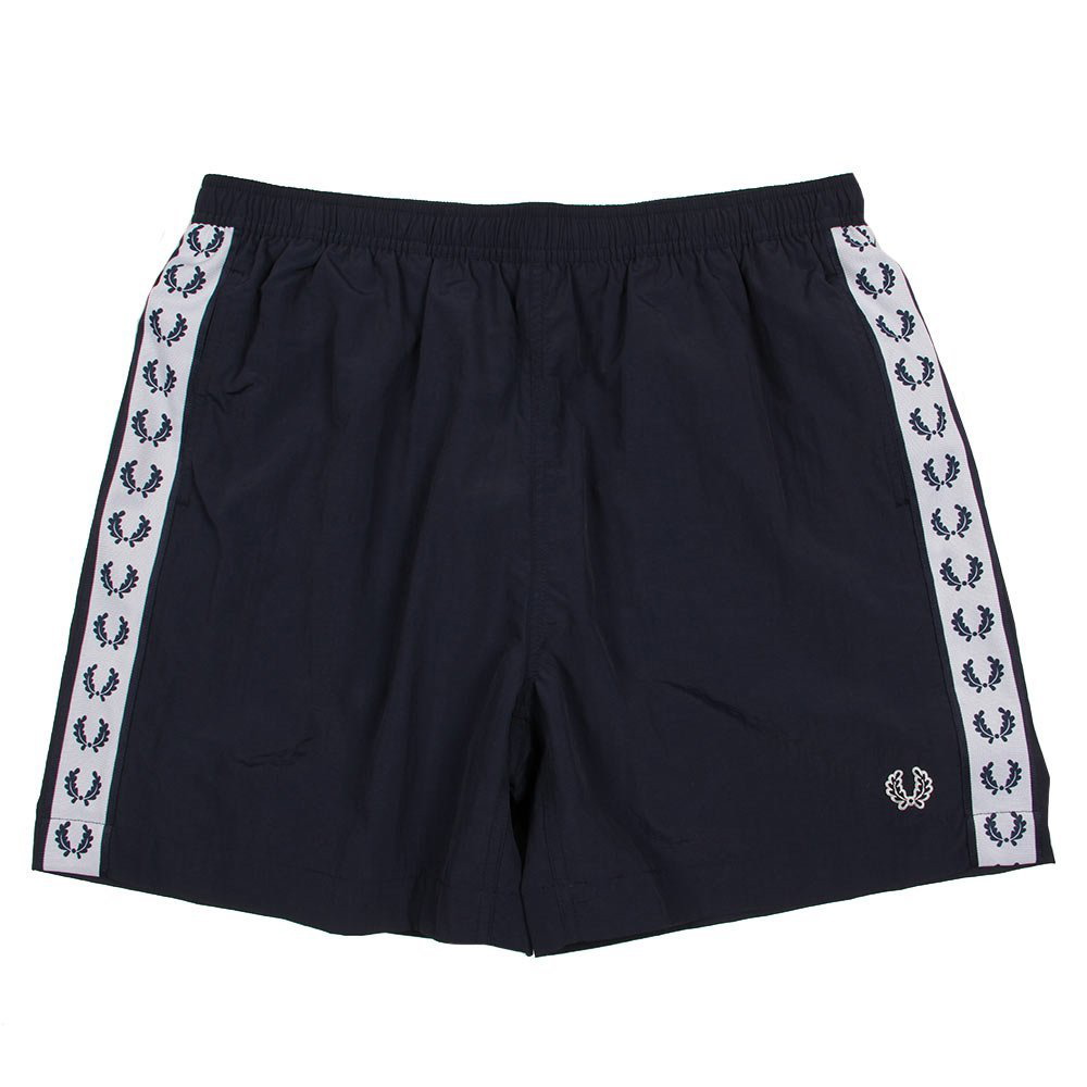 Taped Swimshorts - Carbon Blue