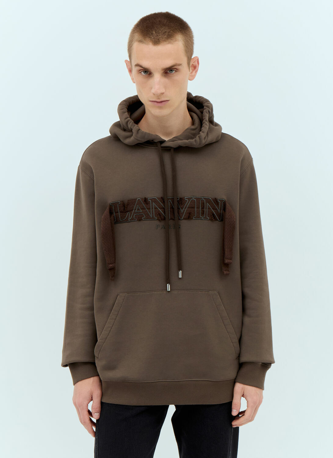 Lanvin Curb Hooded Sweatshirt