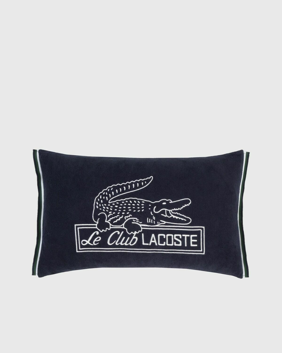 Lacoste Lleclub Cushion Cover 33 C Mx57 Cm Blue Home Deco